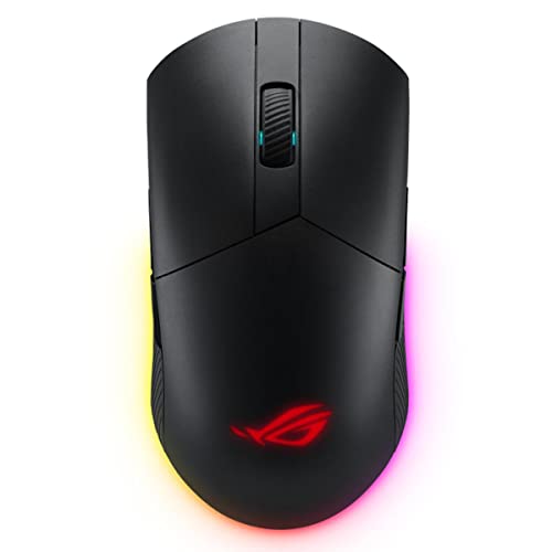 ASUS Optical Gaming Mouse - ROG Pugio II | Ergonomic & Truly Ambidextrous PC Gaming Mouse | Configurable & Swappable Side Buttons | 16,00 DPI Optical Sensor | Aura Sync RGB Tactile Mice