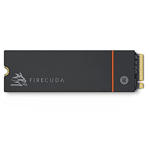 Seagate FireCuda 530 1TB Solid State Drive - M.2 PCIe Gen4 Ã—4 NVMe 1.4, PS5 Internal SSD, speeds up to 7300MB/s, 3D TLC NAND, 1275 TBW, 1.8M MTBF, Heatsink, Rescue Services (ZP1000GM3A023)