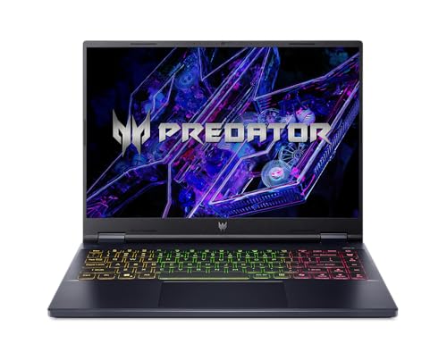 Acer Predator Helios Neo 14 Gaming Laptop | 14.5' WQXGA+ IPS 165Hz Display | AI-Powered | Intel Core Ultra 9 Processor 185H | NVIDIA GeForce RTX 4070 | 16GB LPDDR5X | 1TB Gen 4 SSD | PHN14-51-90NF