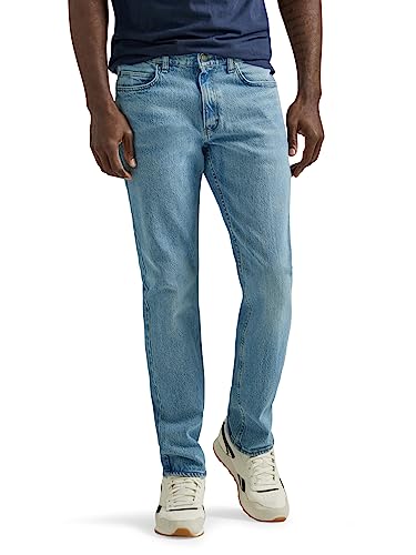 Lee Men's Legendary Athletic Taper Jean, Open Seas, 30W x 29L