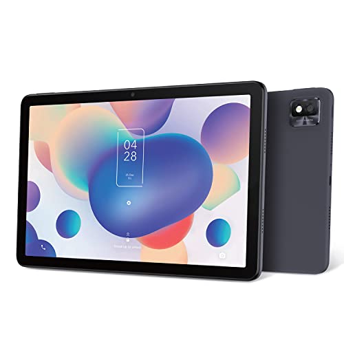 TCL Android Tablet, TAB 10s 10.1 Inch FHD Tablet, 8000mAh Larger Battery, 32GB (up to 256GB) Storage, 3GB RAM, WiFi Android Tab, Eye Protection, Matte Gray