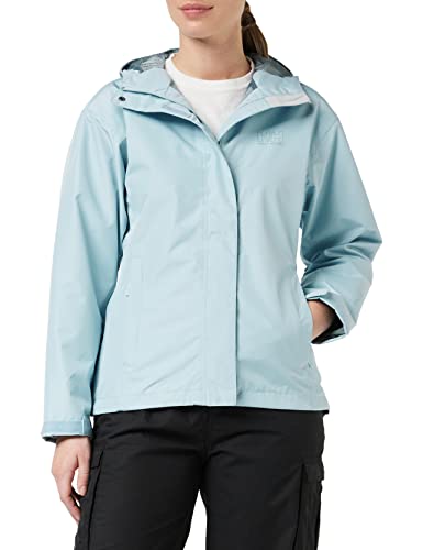 Helly-Hansen Women's Seven J Waterproof Windproof Breathable Rain Coat Jacket, Baby Trooper, M