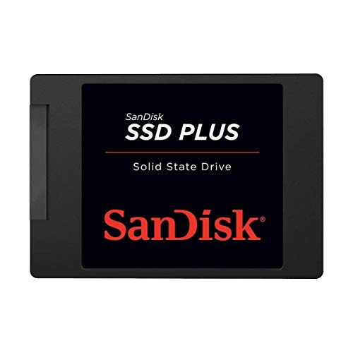 SanDisk SSD PLUS 1TB Internal SSD - SATA III 6 Gb/s, 2.5'/7mm, Up to 535 MB/s - SDSSDA-1T00-G26