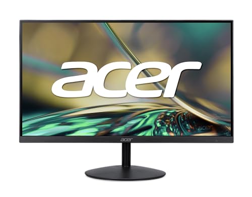 Acer SB322QU Abiip 31.5' WQHD 2560x1440 IPS Zero-Frame Gaming Office Monitor | AMD FreeSync Technology | Ultra-Thin Stylish Design | 75Hz | 1ms VRB | Low Blue Light | Display Port & 2 x HDMI 2.0 Ports