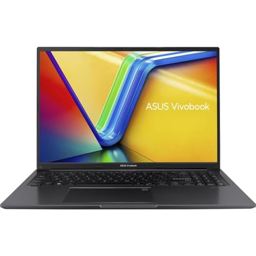 ASUS VivoBook 16 Laptop, 16” WUXGA (1920 x 1200) 16:10Display, AMD Ryzen 7 7730U CPU, AMD Radeon™ Graphics, 8GB RAM, 1TB SSD, Fingerprint Sensor, Windows 11 Home, Indie Black, M1605YA-ES74