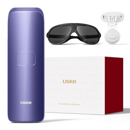 Ulike Laser Hair Removal for Women and Men, Air 3 Ice-Cooling IPL Device Hair Removal for Nearly Painless & Long-Lasting Results, 3 Modes & Auto Flashing for Fast Full Body Hair Removal from Home