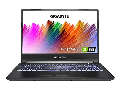 GIGABYTE A5 K1: 15.6' FHD IPS Anti-Glare 144Hz, AMD Ryzenâ„¢ 5 5600H, NVIDIA GeForce RTX 3060, GPU 6 GB GDDR6, 16 GB Memory, 512 GB PCIe SSD, Windows 11 Home- Gaming Laptop (A5 K1-AUS1130SB)