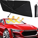 Ultimate Car Windshield Sun Shade Umbrella - Retractable Windshield Sunshade– Umbrella Sunshade for Car Windshield - Stay Cool and Shielded from Harmful UV Rays with Car Sun Shade