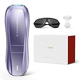 Ulike Laser Hair Removal, Air 10 IPL Hair Removal for Women and Men, 65°F Ice-Cooling Contact, Dual Lights, Skin Sensor & SHR Mode* for Nearly Painless, Effective & Long-Lasting Hair Removal from Home