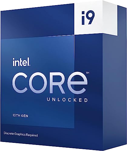 Intel Core i9-13900KF Gaming Desktop Processor 24 cores (8 P-cores + 16 E-cores) - Unlocked