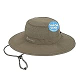 ARMORAY Cooling Boonie Bucket Hat - Wide Brim Adjustable Sun Hats for Men and Women- Khaki