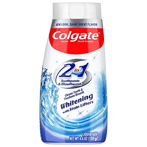 Colgate 2-in-1 Toothpaste and Mouthwash, 4.6 Ounce