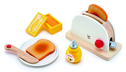 HAPE INTERNATIONAL Pop-Up Toaster Play Set, (7 Pieces)