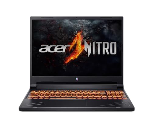 Acer Nitro V Gaming Laptop | AMD Ryzen 7 8845HS Octa-Core AI Capable Processor | NVIDIA GeForce RTX 4060 Laptop GPU | 16' WUXGA IPS 165Hz Display | 16GB DDR5 | 1TB Gen 4 SSD | Wi-Fi 6E | ANV16-41-R5J0