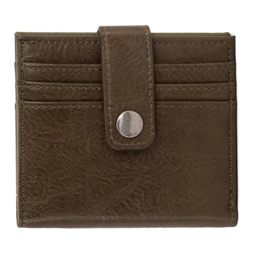 Wrangler Small Wallets for Women Leather Slim Bifold Ladies Mini Purse Credit Card Holder,B2B-WG120-W004GN