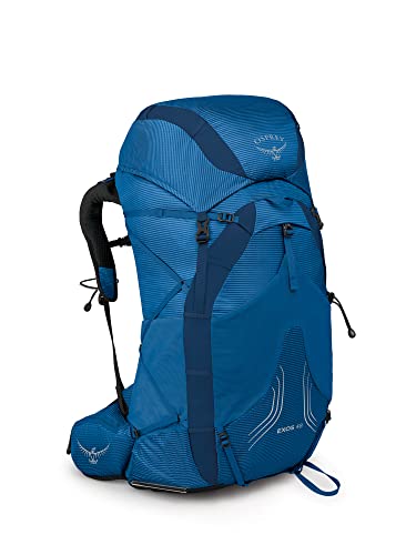 Osprey Exos 48L Men's Ultralight Backpacking Backpack, Blue Ribbon, L/XL