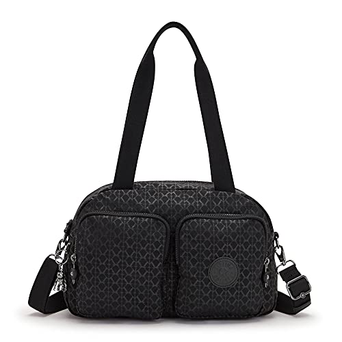 Kipling Women's Cool Defea Shoulder Bag, Twin Zip Front Pockets, Stylish and Versatile