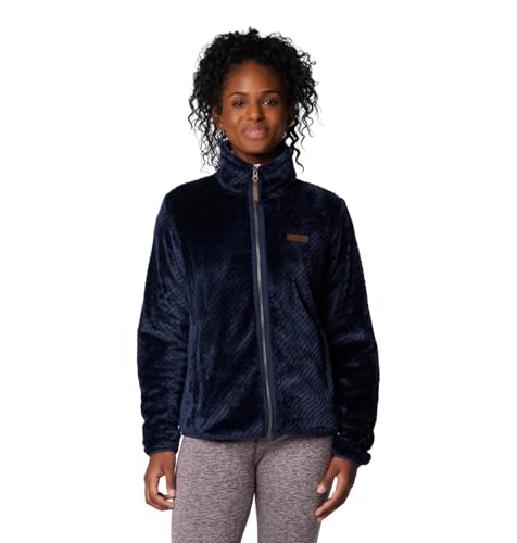 Columbia Women's Fire Side II Sherpa Full Zip, Collegiate Navy, Medium