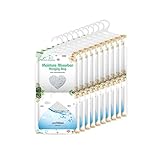 CANAGER Hanging Moisture Absorber-10 Packs, Hanging Dehumidifier Bags for Closet,Bedroom and kitchen,Fragrance Free,Moisture Absorb 12.5OZ