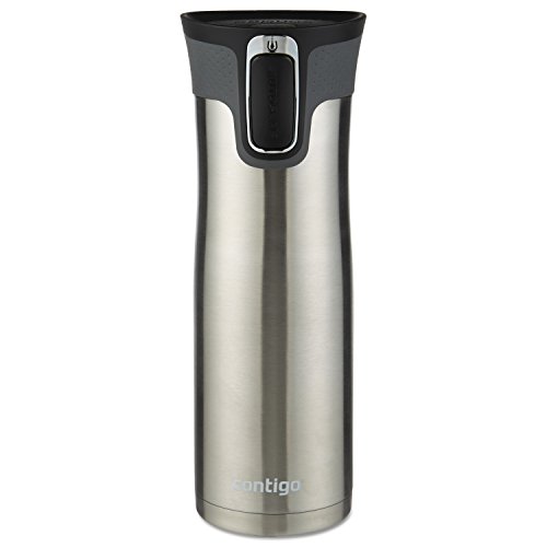 Contigo West Loop 20oz Stainless Steel Vacuum-Insulated Travel Mug, Spill-Proof, Keeps Drinks Hot for 5 Hours, Cold for 12 Hours, Perfect for Commuters and Travelers