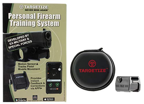 TARGETIZE Personal Firearms Training System Motion Muzzle Sensor With Live Feedback and Sight Correction Phone APP Best Gun Lover