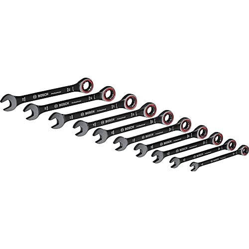 Spanner Set 10-Piece (8/10/12/13/14/15/16/17/18/19 mm, in Bag)