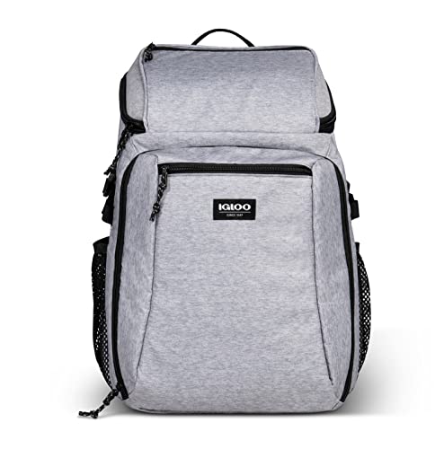 Igloo Gizmo Maxcold 30-Can Backpack- Grey