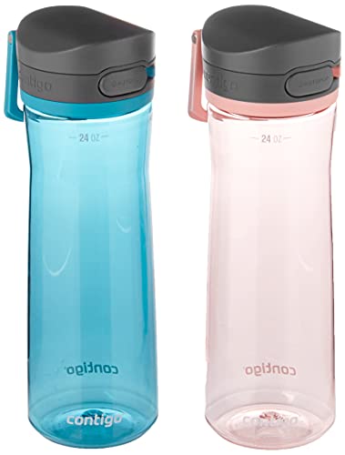 Contigo® Jackson 2.0 Tritan Water Bottle with AUTOPOP Lid, 24 oz., 2- Pack