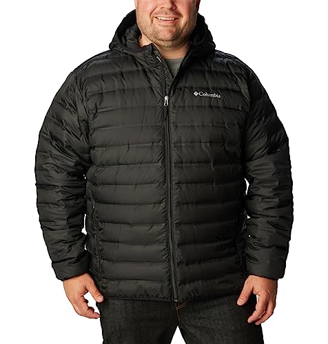 Columbia Men's Lake 22 Down Hooded Jacket, Black, Medium