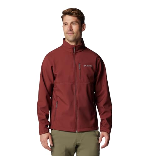 Columbia Men's Ascender Softshell Jacket, 2024 Spice, Medium