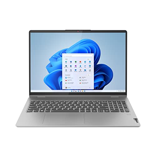 Lenovo IdeaPad Flex 5 2-in-1, 16” WUXGA Display, AMD Ryzen 7, 16GB RAM, 512GB SSD, 1920x1200 px, Touchscreen, Windows 11, Arctic Grey