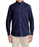 Nautica mens School Uniform Long Sleeve...