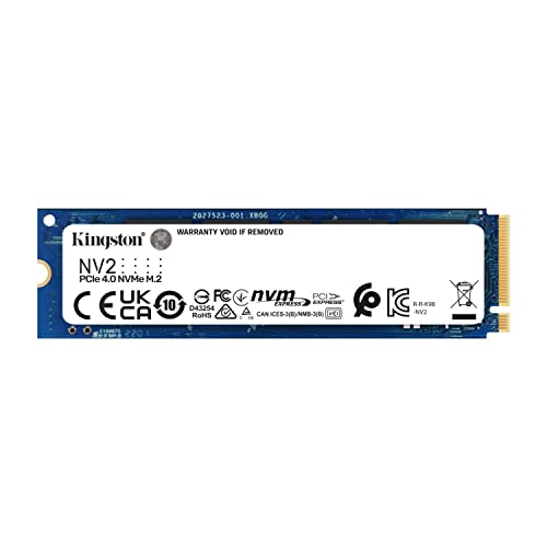 Kingston NV2 1TB M.2 2280 NVMe Internal SSD | PCIe 4.0 Gen 4x4 | Up to 3500 MB/s | SNV2S/1000G