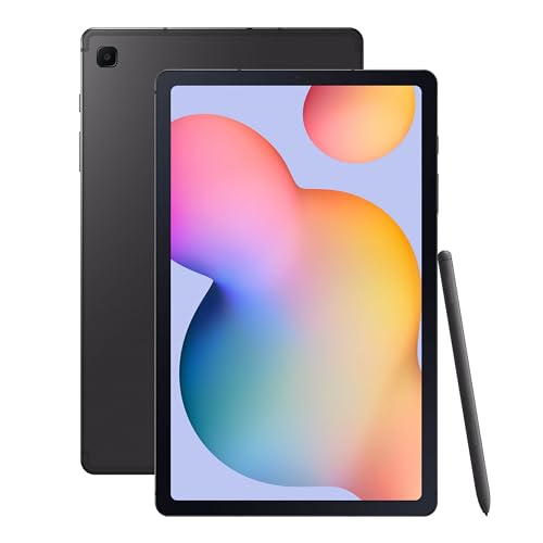 SAMSUNG Galaxy Tab S6 Lite 10.4' 64GB WiFi Android Tablet, S Pen Included, Gaming Ready, Long Battery Life, Slim Metal Design, Expandable Storage, US Version, Oxford Gray, Amazon Exclusive