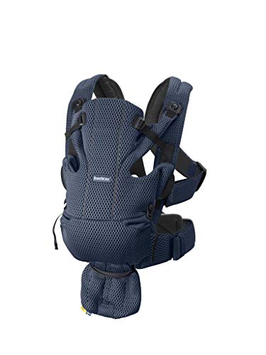 BabyBjörn Baby Carrier Free, 3D mesh, Navy Blue