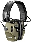 ZOHAN EM054 Electronic Shooting Ear Protection with Sound Amplification, Slim Active Noise Reduction Earmuffs for Gun Range