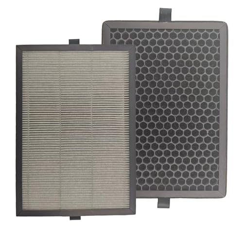 JF260 Filter Compatible with Jafanda Air Purifiers JF260 and AP1273 Air Puri-fier, 3-Stage Filtration H13 True HEPA and Activated Carbon filter, Part Number JF260-RF,（2PACK