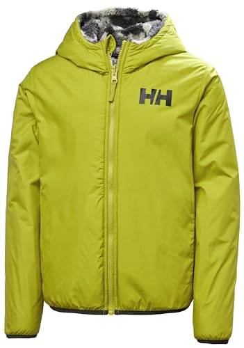 Helly-Hansen Unisex Kid's Champ Reversible Jacket, 452 Bright Moss, 8