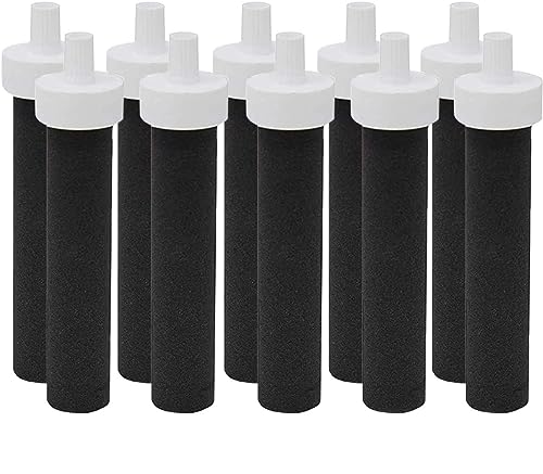 Water Bottle Filter Replacement for Brita BB06 Compatible with Brita Hard Sided and Sport Bottle Filter – BPA Free (10A Packs)