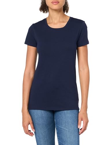 GAP Womens Favorite T-Shirt T Shirt, Navy Uniform, Small Tall US