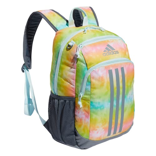 adidas Creator 2 Backpack, Stone Wash Rainbow/Grey/Almost Blue, One Size