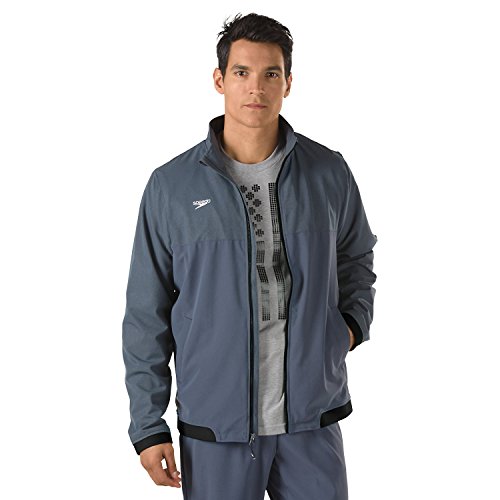 Speedo Men's Jacket Full Zip Tech Team Warm Up