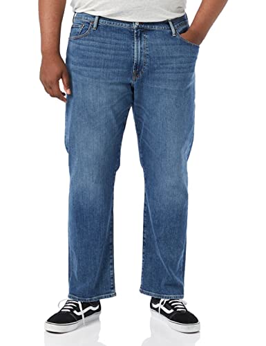 Lucky Brand mens 181 Relaxed Straight Jeans, Dellwood, 32W x 34L US