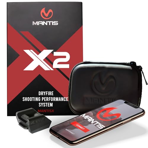 Mantis X2 Shooting Performance System |Dry Fire Training System | Works with Pistol or Rifle | Score & Analyze Every Shot with Free App | Shooting Practice at Home