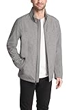 Tommy Hilfiger Men's Water Resistant Softshell Jacket (Standard and Big & Tall), Heather Grey, Large