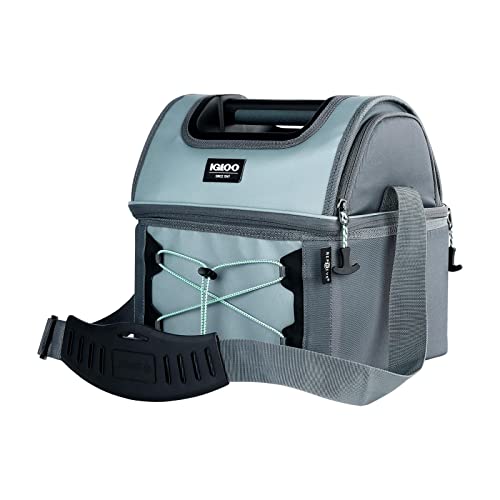 Igloo Gripper Maxcold Insulated 16-can Lunch Bag Cooler-Gray