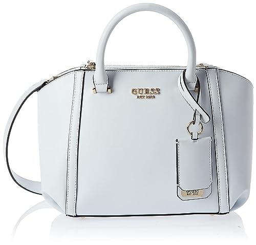 GUESS Leie Status Satchel, White