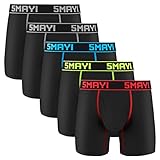 5Mayi Mens Athletic Underwear Mens Boxer Briefs Underwear for Mens Pack M