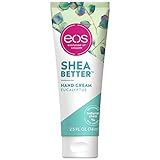 eos Shea Better Hand Cream - Eucalyptus Natural Shea Butter Hand Lotion and Skin Care 24 Hour Hydration with Shea Butter & Oil 2.5 oz