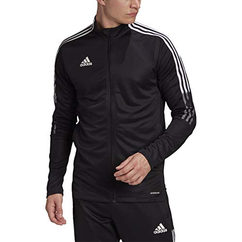 adidas Men's Tiro 21 Track Jacket, Black, X-Large